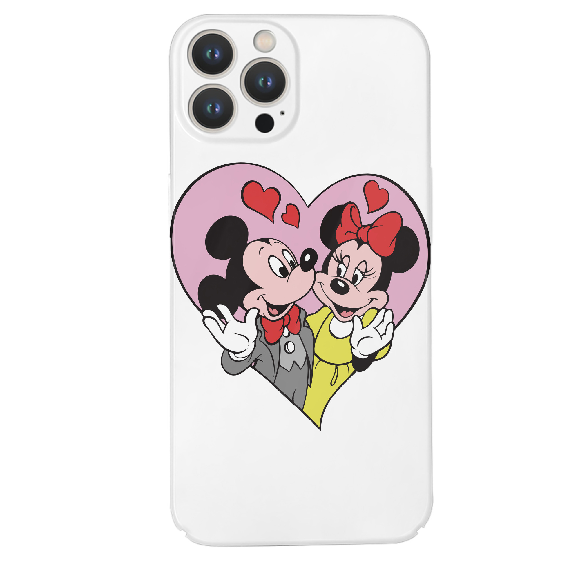 （画像用） ミッキーマウス Mickey Mouse 【iPhone 14シリーズ対応】ハードケース